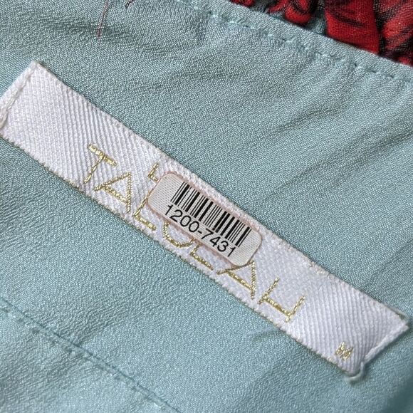 La Maison Talulah Superbloom Asymmetrical Layered Pleated Mini Dress Sz M - Picture 15 of 16